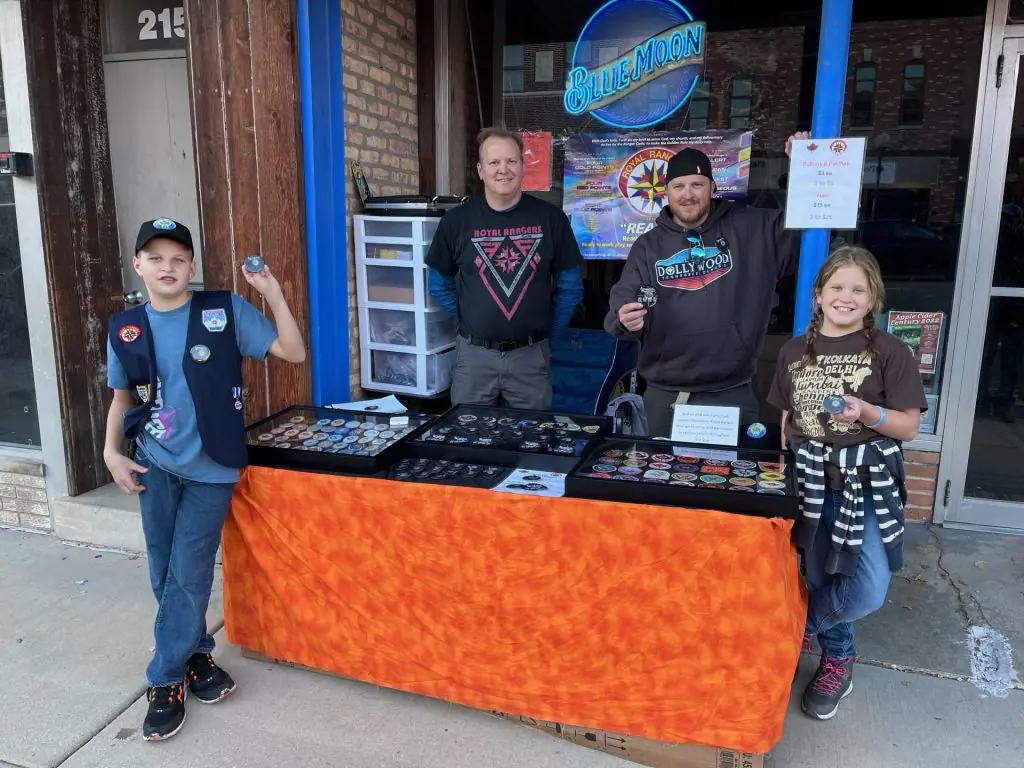 Pumpkin festival schedule of vendors working downtown Sycamore